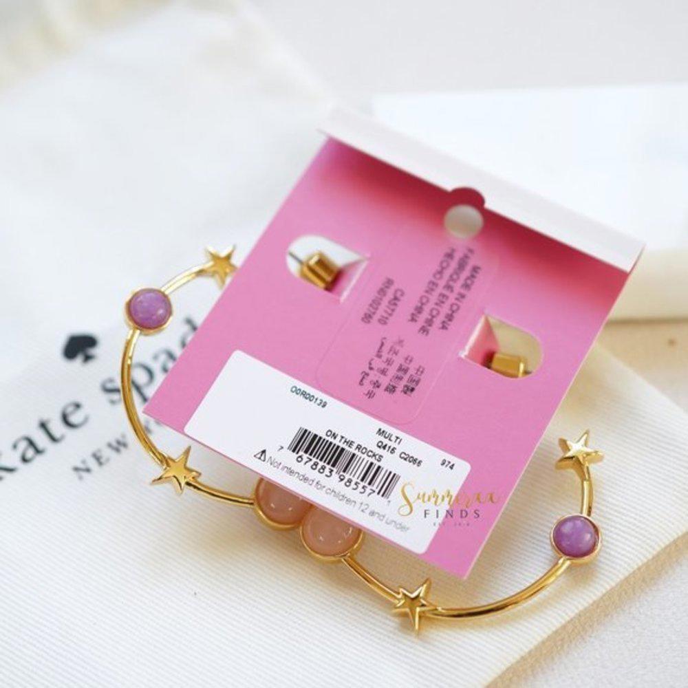 Kate Spade On the Rocks Hoops Earrings - Picture 2 of 13